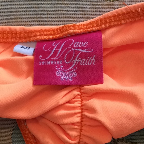 Have Faith Swimgerie Bikini TOP ONLY - Picture 2 of 4